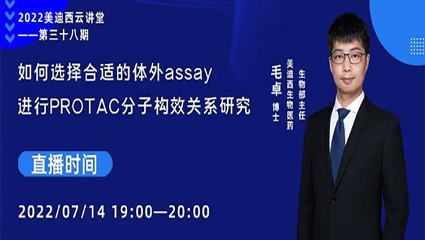 【今日直播】如何選擇合適的體外assay進行PROTAC分子構效關系研究