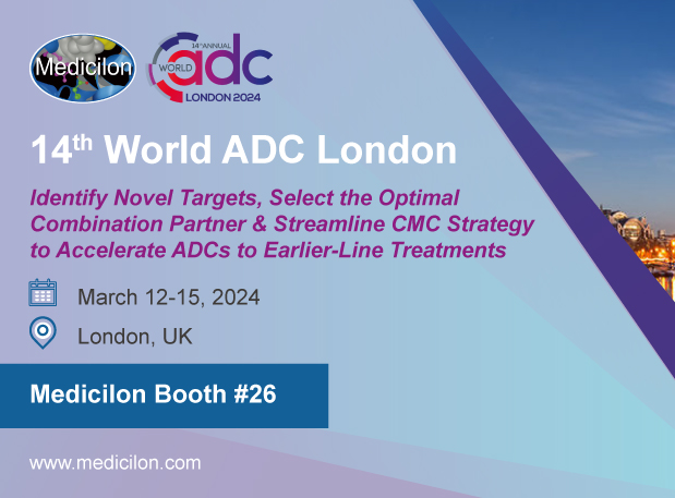 卷王ADC，倫敦見 | 美迪西邀您共赴第14屆World ADC大會
